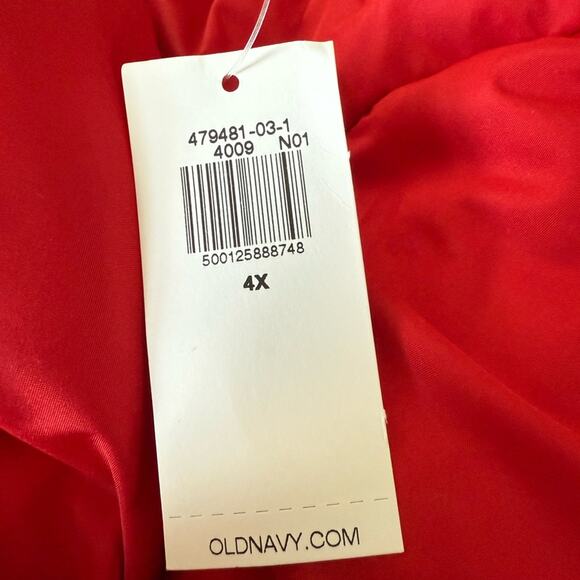 Old Navy Robbie Red Quilted Puffer Vest - Picture 12 of 12